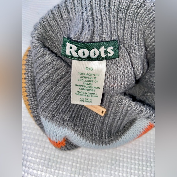 Unisex slouchy‎ ROOTS knitted beanie Toque one size - Picture 6 of 11